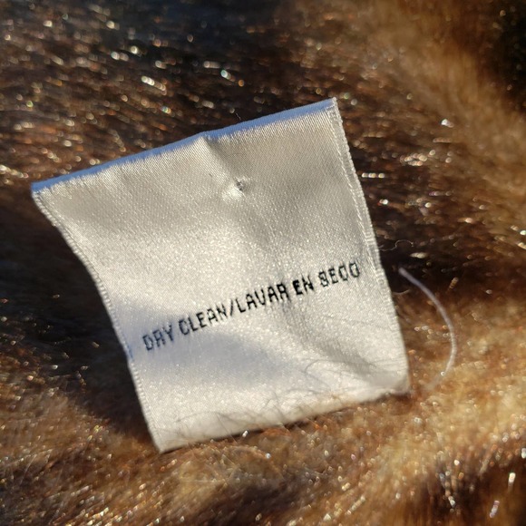 MARVIN RICHARDS COZY Jacket Jeans Faux Fur Denim Womens M - Picture 12 of 12